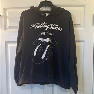 Rolling Stones Dark Gray Hoodie